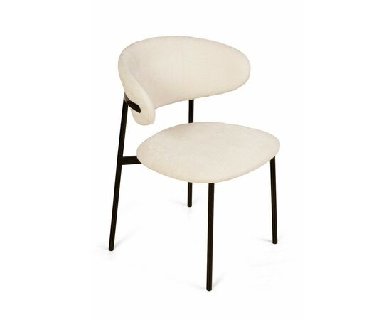 Стул Адель, шенилл Reef cream, изображение 8 | Интернет магазин мебели и декора LifeDekor