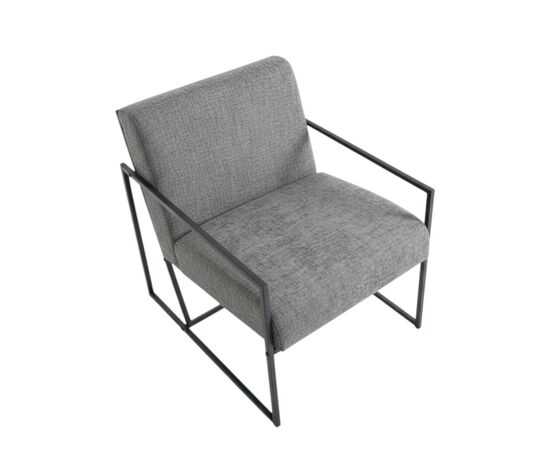 Кресло Алекс шенилл серый, изображение 5 | Интернет магазин мебели и декора LifeDekor