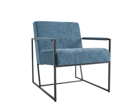 Кресло Алекс шенилл серо-голубой | Интернет магазин мебели и декора LifeDekor