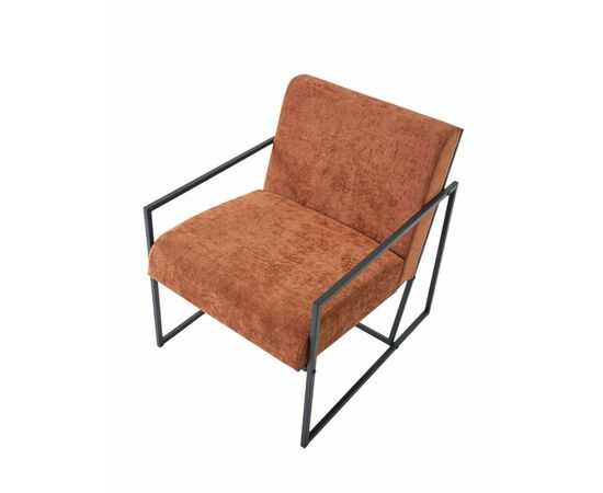 Кресло Алекс шенилл терракотовый, изображение 7 | Интернет магазин мебели и декора LifeDekor