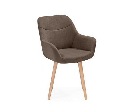 Стул деревянный Флюид 360 коричневый (glory 08) / светлое дерево, изображение 3 | Интернет магазин мебели и декора LifeDekor