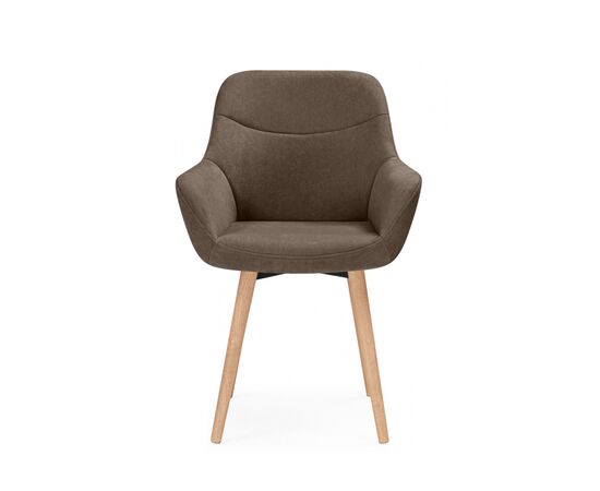 Стул деревянный Флюид 360 коричневый (glory 08) / светлое дерево, изображение 4 | Интернет магазин мебели и декора LifeDekor