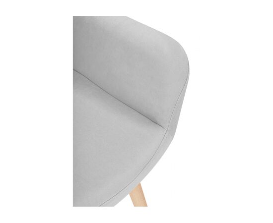 Стул деревянный Флюид 360 светло-серый (zd 960) / светлое дерево, изображение 9 | Интернет магазин мебели и декора LifeDekor