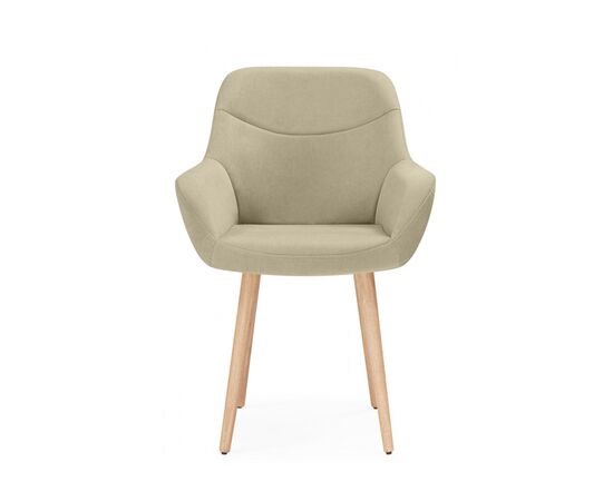 Стул деревянный Флюид бежевый (zd 210) / светлое дерево, изображение 2 | Интернет магазин мебели и декора LifeDekor