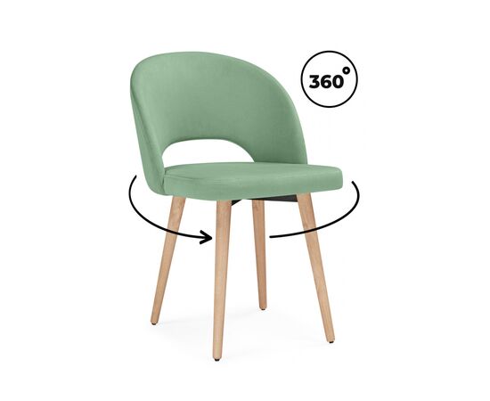 Стул деревянный Курбис 360 фисташковый (zd 651) / светлое дерево | Интернет магазин мебели и декора LifeDekor