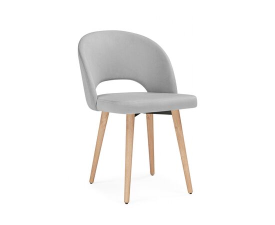 Стул деревянный Курбис 360 светло-серый (zd 960) / светлое дерево, изображение 2 | Интернет магазин мебели и декора LifeDekor