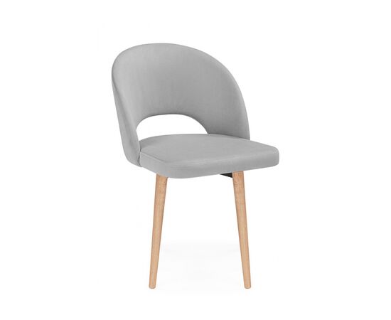 Стул деревянный Курбис 360 светло-серый (zd 960) / светлое дерево, изображение 3 | Интернет магазин мебели и декора LifeDekor