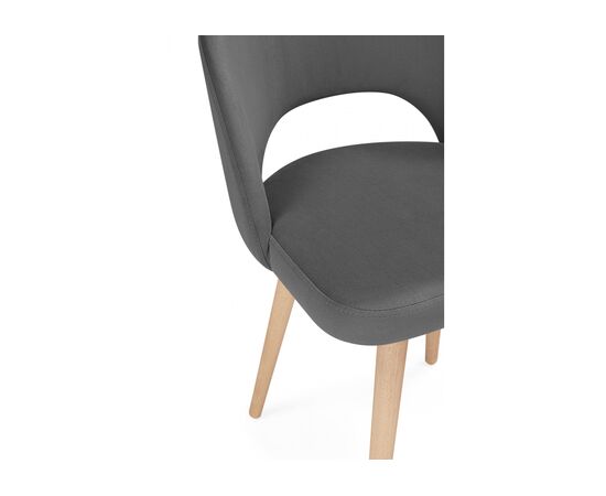 Стул деревянный Курбис 360 темно-серый (zd 995) / светлое дерево, изображение 8 | Интернет магазин мебели и декора LifeDekor