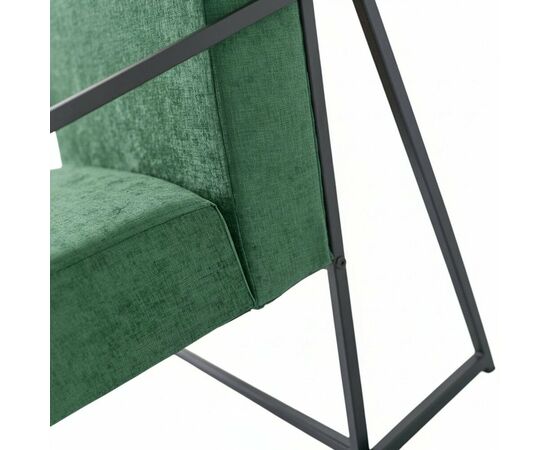 Кресло Алекс шенилл зеленый, изображение 7 | Интернет магазин мебели и декора LifeDekor