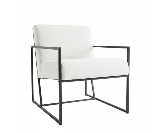 Кресло Алекс шенилл белый | Интернет магазин мебели и декора LifeDekor