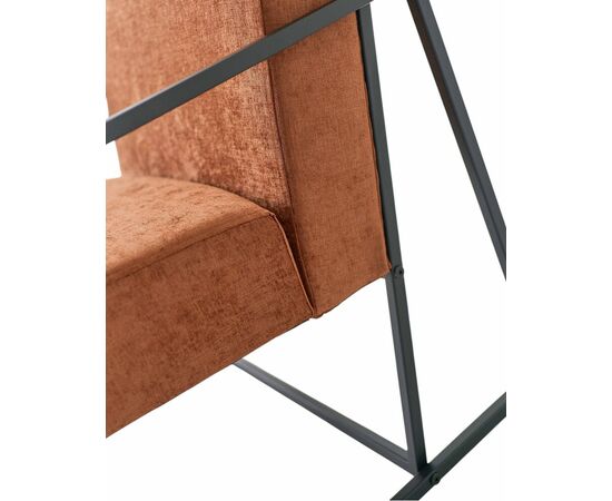 Кресло Алекс шенилл терракотовый, изображение 10 | Интернет магазин мебели и декора LifeDekor