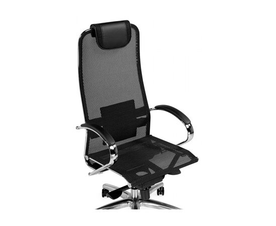 Офисное кресло Sammer черный / хром, изображение 7 | Интернет магазин мебели и декора LifeDekor