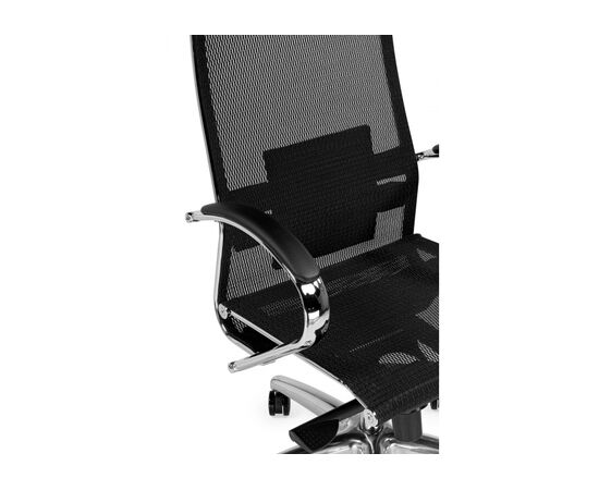 Офисное кресло Sammer черный / хром, изображение 9 | Интернет магазин мебели и декора LifeDekor