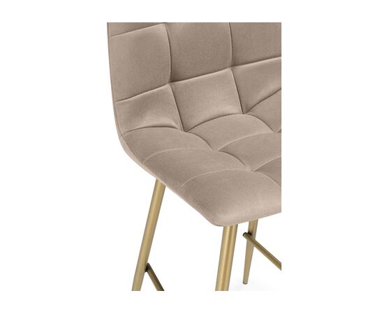 Барный стул Чилли Мини бежевый (zd 210) / золотой np, изображение 6 | Интернет магазин мебели и декора LifeDekor