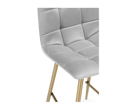 Барный стул Чилли Мини светло-серый (zd 960) / золотой np, изображение 6 | Интернет магазин мебели и декора LifeDekor