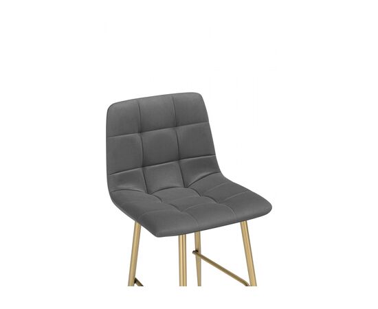 Барный стул Чилли Мини темно-серый (zd 995) / золотой np, изображение 5 | Интернет магазин мебели и декора LifeDekor