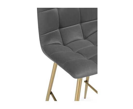 Барный стул Чилли Мини темно-серый (zd 995) / золотой np, изображение 6 | Интернет магазин мебели и декора LifeDekor