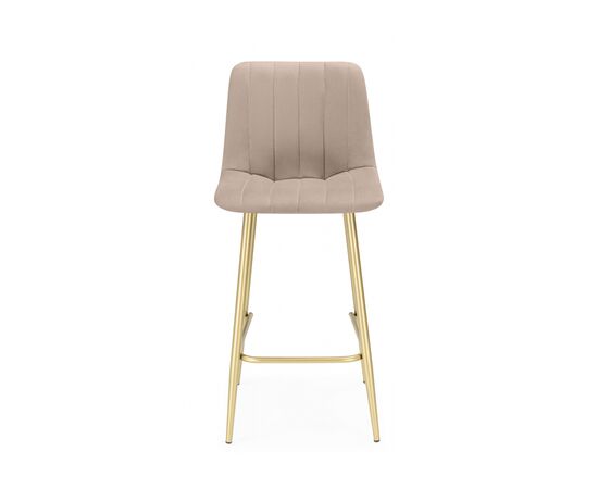 Барный стул Дани Мини бежевый (zd 210) / золотой np, изображение 2 | Интернет магазин мебели и декора LifeDekor