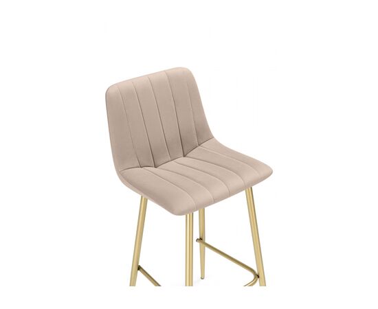 Барный стул Дани Мини бежевый (zd 210) / золотой np, изображение 5 | Интернет магазин мебели и декора LifeDekor