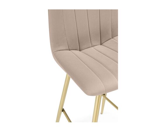 Барный стул Дани Мини бежевый (zd 210) / золотой np, изображение 6 | Интернет магазин мебели и декора LifeDekor