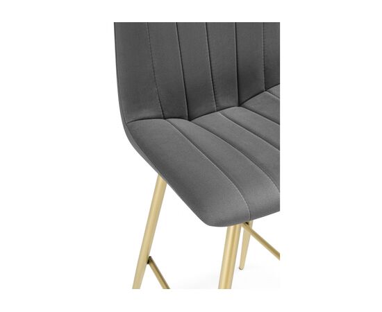 Барный стул Дани Мини темно-серый (zd 995) / золотой np, изображение 6 | Интернет магазин мебели и декора LifeDekor