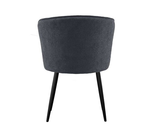 Стул DikLine 347 P15/L15 серый, ножки черные, изображение 2 | Интернет магазин мебели и декора LifeDekor