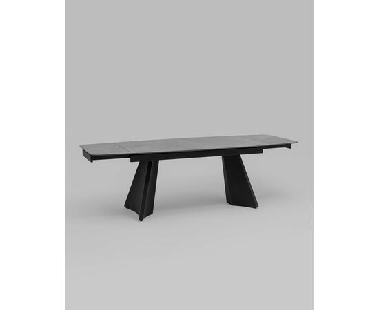 Стол обеденный Eliora 160-240х90 см графит сланец керамика, изображение 5 | Интернет магазин мебели и декора LifeDekor