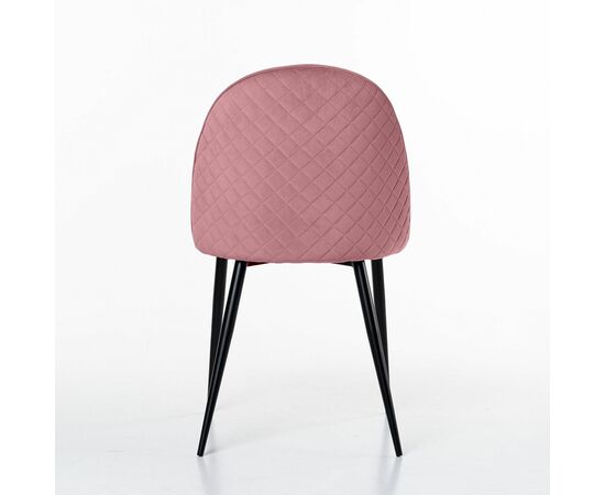 Стул Маркус, бархат пудровый 15, изображение 5 | Интернет магазин мебели и декора LifeDekor