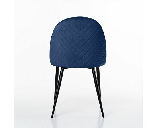 Стул Маркус, бархат синий 29, изображение 5 | Интернет магазин мебели и декора LifeDekor