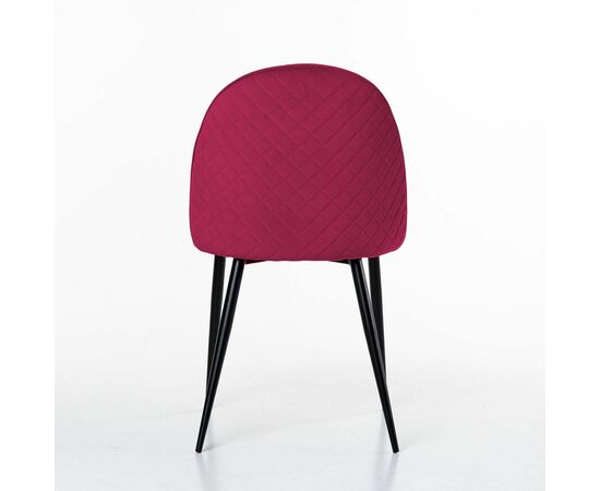 Стул Маркус, бархат винно-красный 16, изображение 3 | Интернет магазин мебели и декора LifeDekor