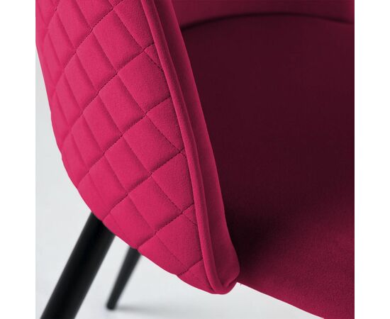 Стул Маркус, бархат винно-красный 16, изображение 7 | Интернет магазин мебели и декора LifeDekor