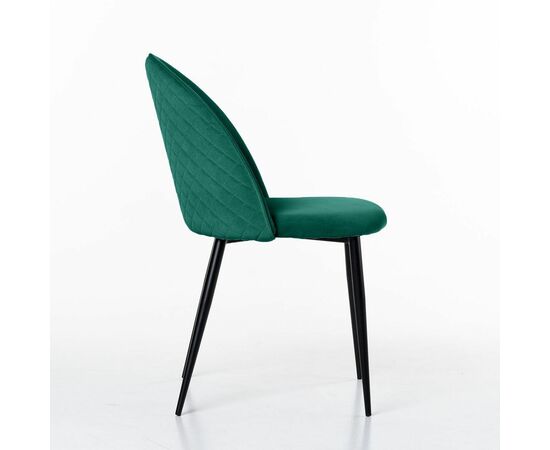 Стул Маркус, бархат зелёный 19, изображение 3 | Интернет магазин мебели и декора LifeDekor