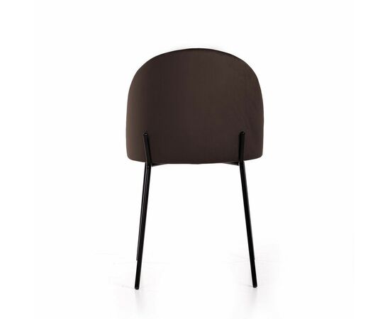 Стул Норд ромб, бархат антрацит 14, изображение 7 | Интернет магазин мебели и декора LifeDekor