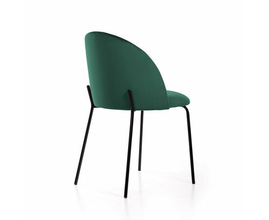 Стул Норд ромб, бархат зелёный 19, изображение 7 | Интернет магазин мебели и декора LifeDekor