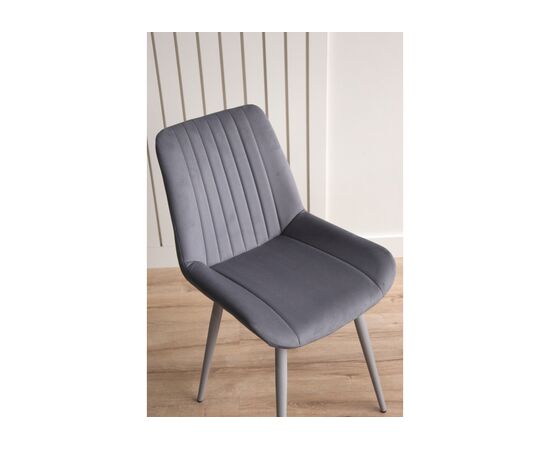 Стул на металлокаркасе Седа 360 темно-серый (zd 995) / серый np, изображение 8 | Интернет магазин мебели и декора LifeDekor