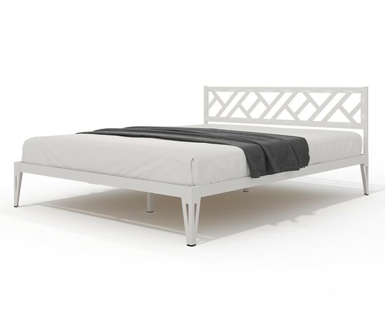 Кровать КМД 47 АЙРИС 1600, белый, изображение 8 | Интернет магазин мебели и декора LifeDekor