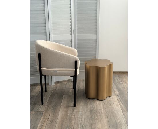 Стол журнальный РУИЗ (RUIZ) цвет Золотой винтаж, ®DISAUR, изображение 5 | Интернет магазин мебели и декора LifeDekor