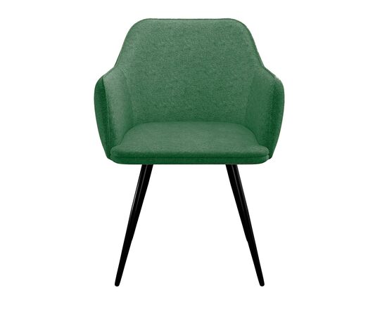 Стул DikLine 277 поворотный NS Pine зеленый, ножки черные, изображение 2 | Интернет магазин мебели и декора LifeDekor
