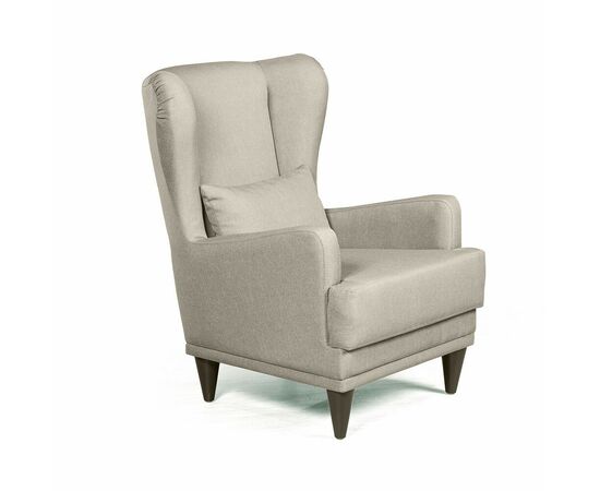 Кресло Джулия рогожка бежевый, изображение 2 | Интернет магазин мебели и декора LifeDekor