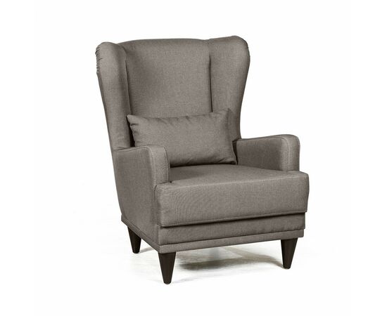 Кресло Джулия рогожка кофейный, изображение 7 | Интернет магазин мебели и декора LifeDekor