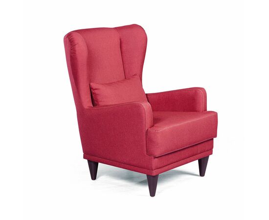 Кресло Джулия рогожка красный | Интернет магазин мебели и декора LifeDekor