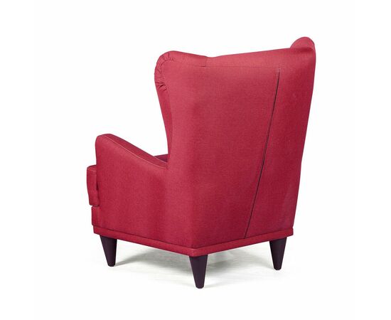 Кресло Джулия рогожка красный, изображение 3 | Интернет магазин мебели и декора LifeDekor