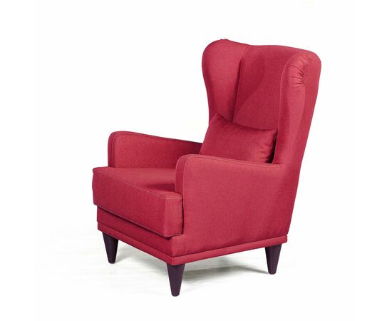 Кресло Джулия рогожка красный, изображение 4 | Интернет магазин мебели и декора LifeDekor