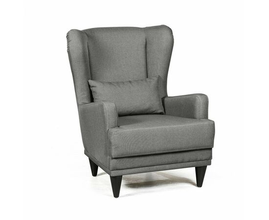 Кресло Джулия рогожка серый | Интернет магазин мебели и декора LifeDekor