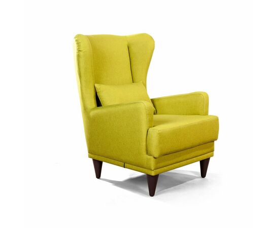 Кресло Джулия рогожка зеленый | Интернет магазин мебели и декора LifeDekor