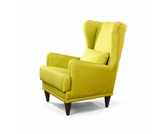 Кресло Джулия рогожка зеленый, изображение 6 | Интернет магазин мебели и декора LifeDekor