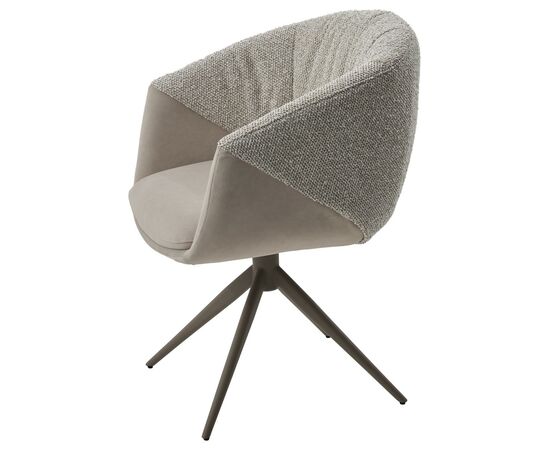 Стул ГИССЕН (GISSEN) 360 град., цвет ЛАТТЕ RIELY-111 / V885-3, ткань / ЛАТТЕ, ®DISAUR, изображение 5 | Интернет магазин мебели и декора LifeDekor