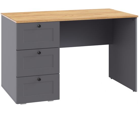 Компьютерный стол Опра серый графит / дуб золотой craft | Интернет магазин мебели и декора LifeDekor