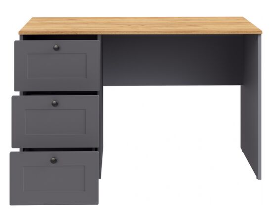 Компьютерный стол Опра серый графит / дуб золотой craft, изображение 5 | Интернет магазин мебели и декора LifeDekor