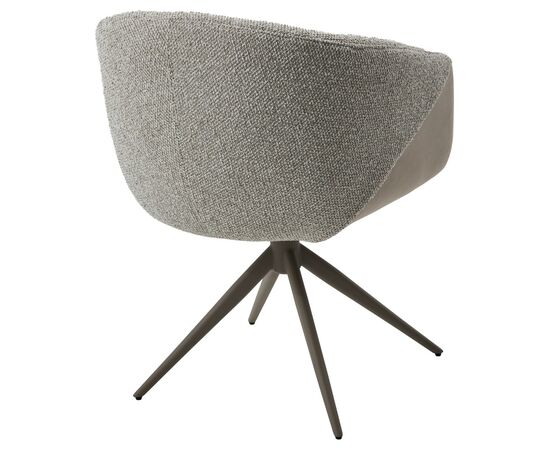 Стул ГИССЕН (GISSEN) 360 град., цвет ЛАТТЕ RIELY-111 / V885-3, ткань / ЛАТТЕ, ®DISAUR, изображение 3 | Интернет магазин мебели и декора LifeDekor